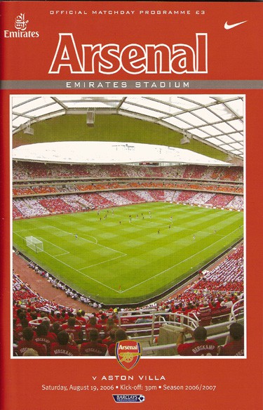 Arsenal FC v Aston Villa FC